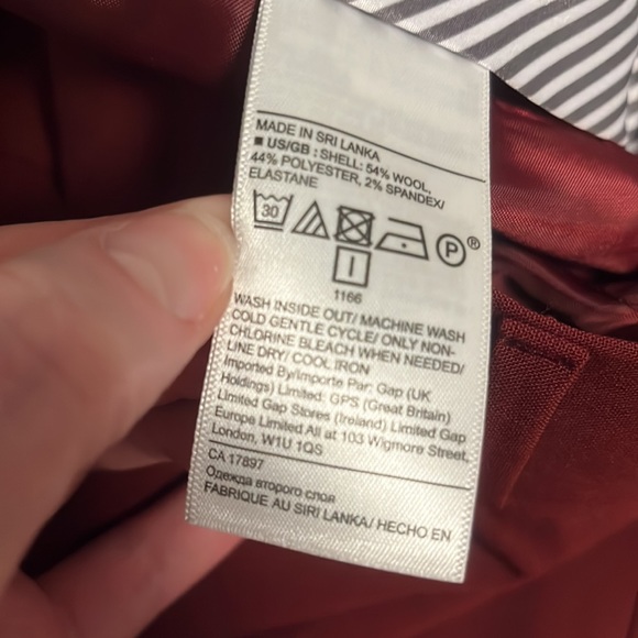 RYAN SLIM WOOL-BLEND PANT - Picture 2 of 10